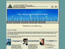 Tablet Screenshot of agssurety.com